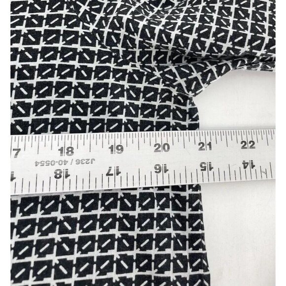 Joie Women’s Geometric Lightweight (Cotton?) Black & White Print Size Small - Picture 8 of 9